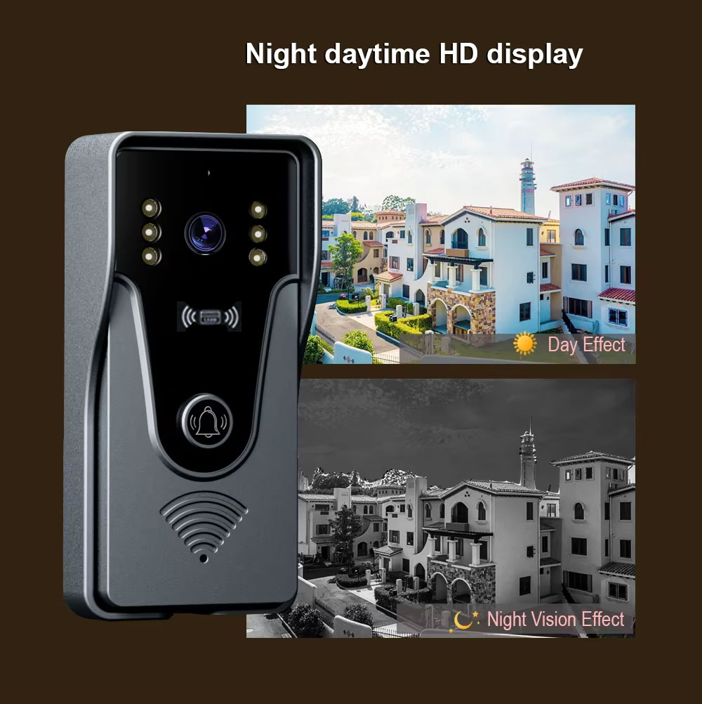Tuya 1080P 7-calowy kolorowy e – Smart Home Video Doorbell App recenzja i cena