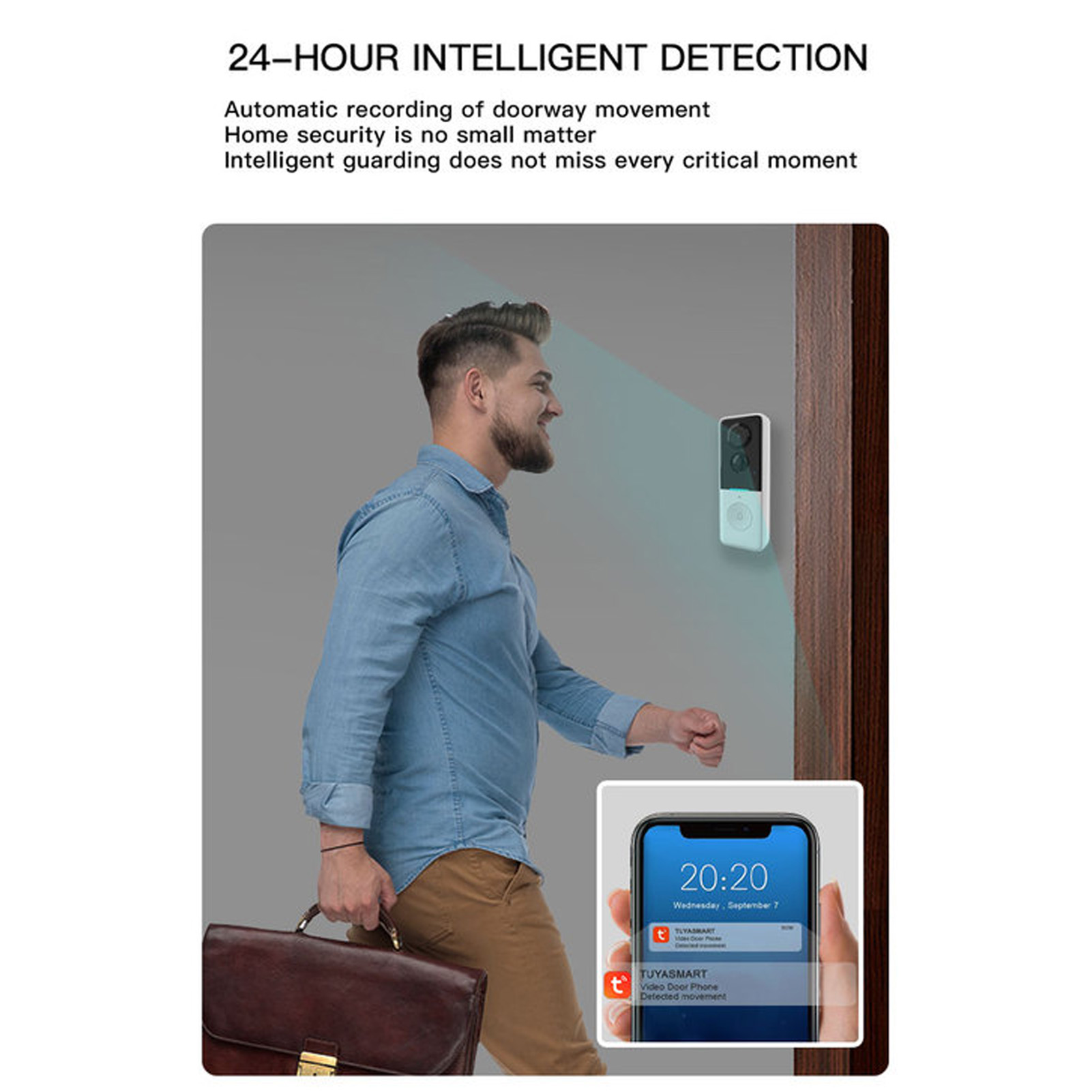 Inteligentny dzwonek do drzwi  – Smart Home Video Doorbell App recenzja i cena