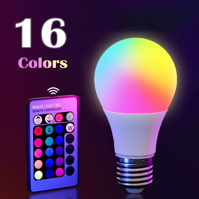 Żarówka LED RGB 16 Kolorów, Wi – Smart Bulb recenzja i cena